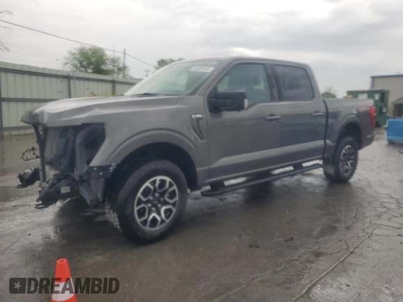 2023 Ford F-150 XL with VIN 1FTFW1E86PKD28258, listed as a Copart auction lot 53898445 with 20,126 mi miles and Salvage Title. Bid and sale history available at carsss.com. Image 1.