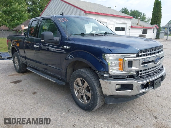 2020 Ford F-150 XL with VIN 1FTEX1EP6LKF30818, listed as a IAAI auction lot 42607039 with 29,587 mi miles and . Bid and sale history available at DreamBid. Image 1.