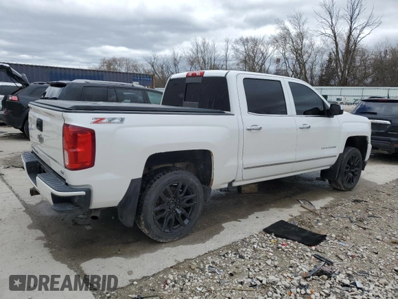 2017 Chevrolet Silverado 1500 LTZ with VIN 3GCUKSEC0HG177682, listed as a Copart auction lot 52962615 with 154,938 mi miles and Non Repairable. Bid and sale history available at DreamBid. Image 3.