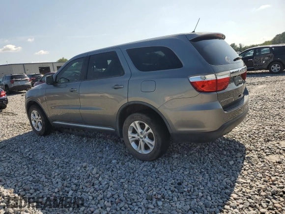 2012 Dodge Durango SXT with VIN 1C4RDHAG8CC206577, listed as a Copart auction lot 59617805 with 309,969 mi miles and Non repairable. Bid and sale history available at DreamBid. Image 2.