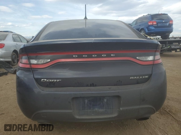 2016 Dodge Dart SXT z VIN 1C3CDFBB1GD530391, wystawiony jako Copart lot #50957475 z przebiegiem 173 606 mil mil oraz Szkoda całkowita • Salvage title. Historia ofert i sprzedaży dostępna na DreamBid. Obrazek 6.