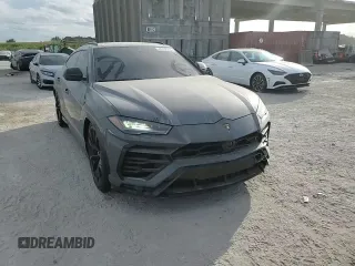 2022 Lamborghini Urus z VIN ZPBUA1ZL8NLA16768, wystawiony jako Copart lot #40152294 z przebiegiem 10 595 mil mil oraz Tytuł czysty. Historia ofert i sprzedaży dostępna na DreamBid. Obrazek 12.