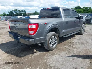 2023 Ford F-150 XL with VIN 1FTFW1E56PKF36775, listed as a IAAI auction lot 42238164 with Not provided miles and . Bid and sale history available at DreamBid. Image 4.