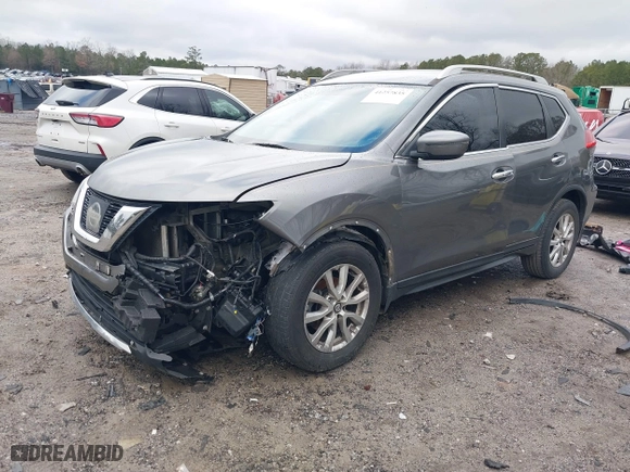 2017 Nissan Rogue SL with VIN 5N1AT2MT7HC863864, listed as a IAAI auction lot 41257835 with 167,597 mi miles. Bid and sale history available at carsss.com. Image 2.