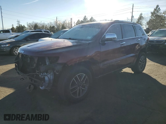 2022 Jeep Grand Cherokee WK Limited with VIN 1C4RJFBG0NC186212, listed as a Copart auction lot 82212964 with 76,572 mi miles and Salvage Title. Bid and sale history available at carsss.com. Image 1.