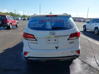 2017 Hyundai Santa Fe Limited Ultimate with VIN KM8SRDHF1HU219841, listed as a IAAI auction lot 41484157 with 341,121 mi miles. Bid and sale history available at carsss.com. Image 17.