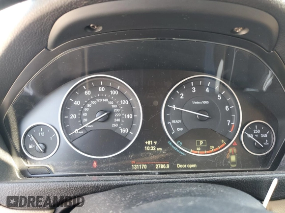 2014 BMW 3 Series 328i with VIN WBA3A5C57EJ464626, listed as a Copart auction lot 49411705 with 131,170 mi miles and Non Repairable. Bid and sale history available at DreamBid. Image 9.