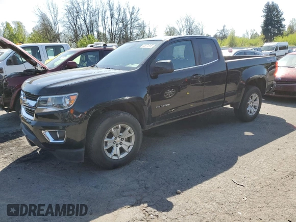2017 Chevrolet Colorado 4WD LT with VIN 1GCHTCENXH1248570, listed as a Copart auction lot 52971215 with 76,262 mi miles and Salvage title. Bid and sale history available at DreamBid. Image 1.
