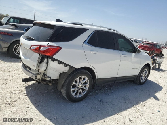 2021 Chevrolet Equinox LT with VIN 3GNAXKEV4MS154734, listed as a Copart auction lot 49855635 with 43,728 mi miles and Salvage Title. Bid and sale history available at carsss.com. Image 3.