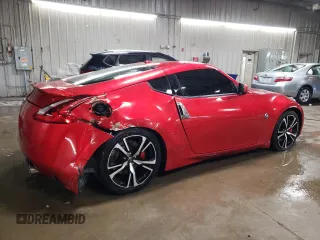 2019 Nissan 370Z Sport Touring with VIN JN1AZ4EH5KM422649, listed as a Copart auction lot 48362095 with 74,172 mi miles and Salvage Title. Bid and sale history available at DreamBid. Image 3.