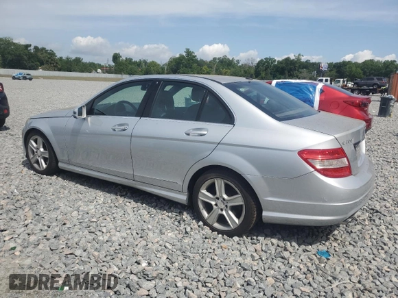 2010 Mercedes-Benz C-Class C 300 Sport with VIN WDDGF5EBXAR087901, listed as a Copart auction lot 50787255 with 138,475 mi miles and Salvage Title. Bid and sale history available at carsss.com. Image 2.