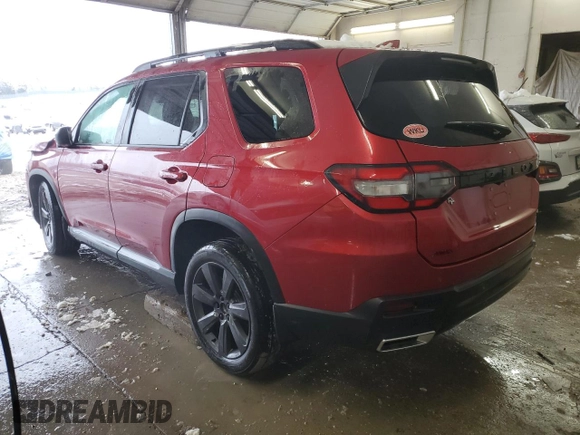 2023 Honda Pilot Sport with VIN 5FNYG1H34PB043934, listed as a Copart auction lot 45989925 with 26,490 mi miles and Salvage Title. Bid and sale history available at carsss.com. Image 2.