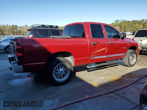 2008 Dodge 1500 SLT with VIN 1D7HA18268S540972, listed as a Copart auction lot 87056174 with 248,174 mi miles and Salvage title. Bid and sale history available at DreamBid. Image 3.