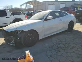 2023 BMW 4 Series 430i with VIN WBA53AP06PCL93808, listed as a Copart auction lot 40823274 with 9,338 mi miles. Bid and sale history available at carsss.com. Image 1.
