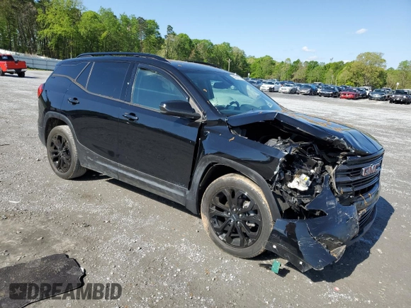 2020 GMC Terrain SLE z VIN 3GKALMEV0LL179840, wystawiony jako Copart lot #52201975 z przebiegiem 122 850 mil mil oraz Szkoda całkowita • Salvage title. Historia ofert i sprzedaży dostępna na DreamBid. Obrazek 4.