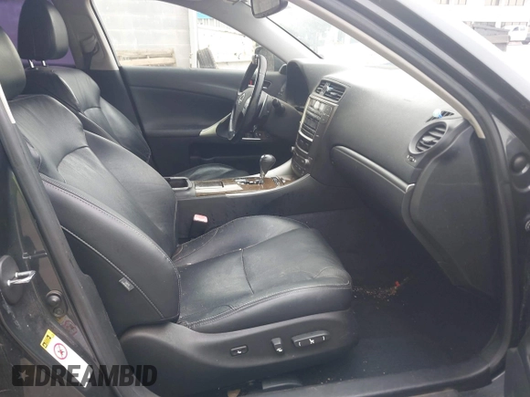 2011 Lexus IS 250 with VIN JTHBF5C20B5132424, listed as a IAAI auction lot 42497980 with 158,493 mi miles and . Bid and sale history available at DreamBid. Image 5.