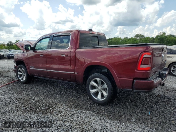 2021 Ram 1500 Limited with VIN 1C6SRFHT9MN633502, listed as a Copart auction lot 55673735 with 71,364 mi miles and Salvage title. Bid and sale history available at DreamBid. Image 2.