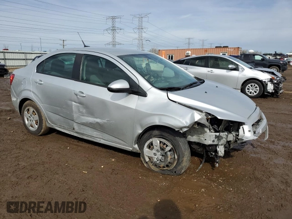 2014 Chevrolet Sonic LS with VIN 1G1JA5SH0E4209166, listed as a Copart auction lot 47402545 with 83,057 mi miles and Salvage title. Bid and sale history available at DreamBid. Image 4.