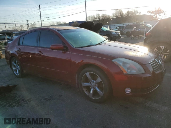 2006 Nissan Maxima 3.5 SL with VIN 1N4BA41E76C813565, listed as a Copart auction lot 50340495 with 168,689 mi miles and Salvage Title. Bid and sale history available at carsss.com. Image 4.