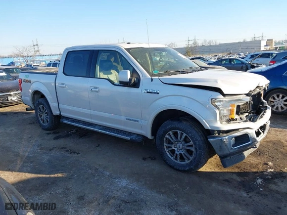2018 Ford F-150 XL with VIN 1FTFW1E12JFE79214, listed as a IAAI auction lot 41381997 with 139,116 mi miles. Bid and sale history available at carsss.com. Image 13.