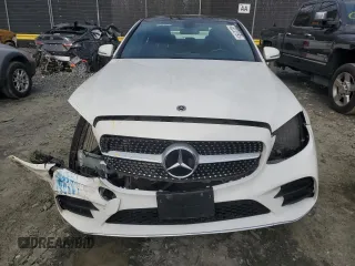 2021 Mercedes-Benz C 300 with VIN W1KWF8EB5MR652329, listed as a Copart auction lot 45232195 with 45,570 mi miles and Salvage Title. Bid and sale history available at carsss.com. Image 5.