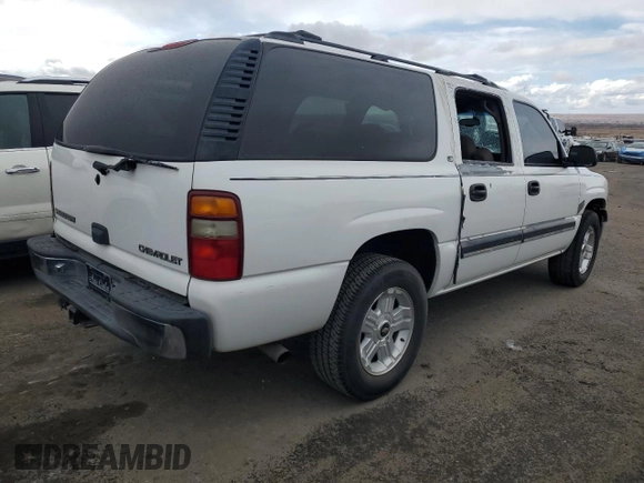 2001 Chevrolet Suburban LS with VIN 3GNEC16T71G286096, listed as a Copart auction lot 43187135 with 0 mi miles and Salvage Title. Bid and sale history available at carsss.com. Image 3.