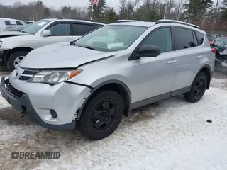 2015 Toyota RAV4 LE with VIN 2T3BFREV1FW242591, listed as a IAAI auction lot 41474610 with 107,577 mi miles. Bid and sale history available at carsss.com. Image 18.