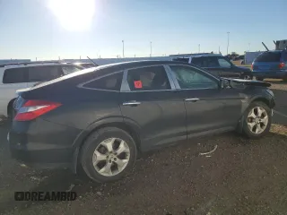 2010 Honda Accord Crosstour EX-L with VIN 5J6TF2H50AL800444, listed as a Copart auction lot 75496834 with Not Provided miles and Salvage Title. Bid and sale history available at carsss.com. Image 3.