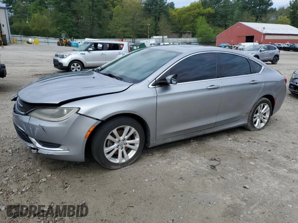 2015 Chrysler 200 Limited with VIN 1C3CCCAB2FN702827, listed as a Copart auction lot 56203255 with Not Provided miles and Clean Title. Bid and sale history available at DreamBid. Image 1.
