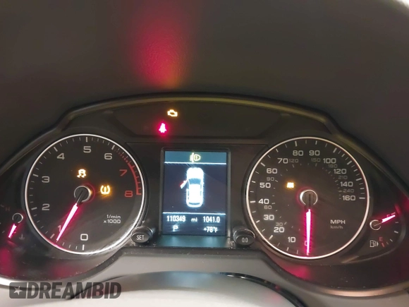 2015 Audi Q5 Premium Plus with VIN WA1LFAFP7FA100390, listed as a IAAI auction lot 42594842 with 110,349 mi miles and . Bid and sale history available at DreamBid. Image 7.