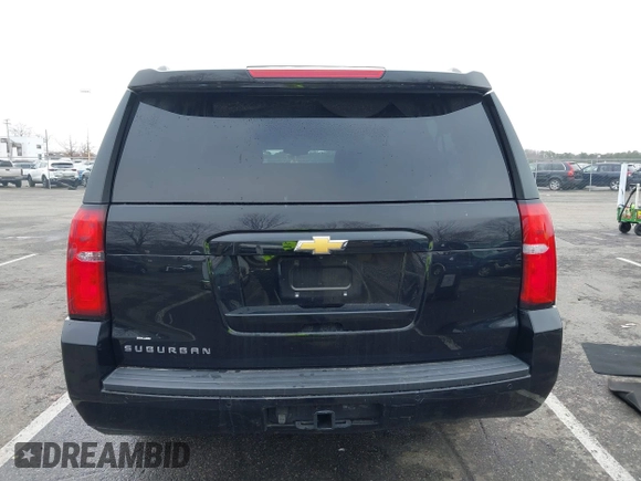 2019 Chevrolet Suburban LT with VIN 1GNSKHKCXKR345468, listed as a IAAI auction lot 41825030 with 155,783 mi miles and . Bid and sale history available at DreamBid. Image 16.