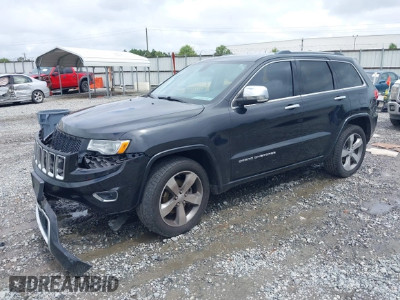 2015 Jeep Grand Cherokee Overland with VIN 1C4RJECG3FC152601, listed as a IAAI auction lot 42414340 with 139,315 mi miles and . Bid and sale history available at DreamBid. Image 17.