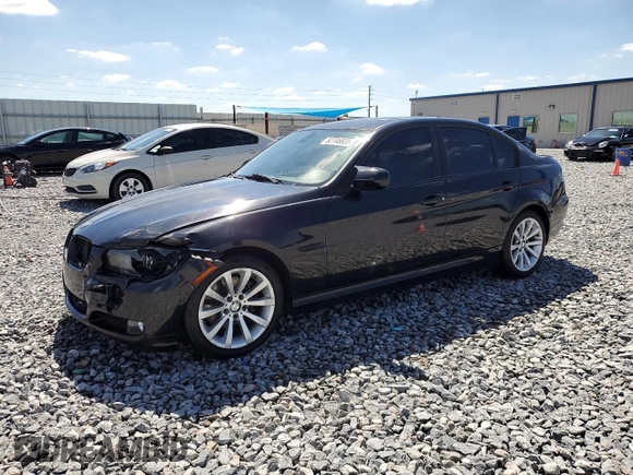 2011 BMW 3 Series 328i with VIN WBAPH7C50BE675471, listed as a Copart auction lot 52746655 with 123,179 mi miles and Salvage Title. Bid and sale history available at DreamBid. Image 1.