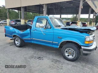 1994 Ford F-150 with VIN 1FTEF15N3RNB71680, listed as a Copart auction lot 74338084 with 236,921 mi miles and Salvage Title. Bid and sale history available at carsss.com. Image 4.