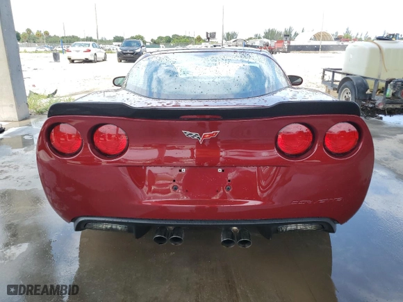 2006 Chevrolet Corvette with VIN 1G1YY26U465130269, listed as a Copart auction lot 66283994 with 88,243 mi miles and Salvage Title. Bid and sale history available at carsss.com. Image 6.