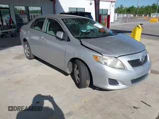 2010 Toyota Corolla with VIN 1NXBU4EE7AZ216037, listed as a IAAI auction lot 41992233 with 1 mi miles. Bid and sale history available at carsss.com. Image 1.