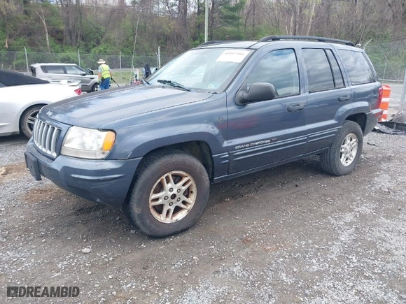 2004 Jeep Grand Cherokee Laredo with VIN 1J4GW48S94C343365, listed as a IAAI auction lot 41917596 with 170,957 mi miles. Bid and sale history available at carsss.com. Image 2.