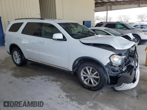 2015 Dodge Durango Limited with VIN 1C4RDHDG1FC800945, listed as a Copart auction lot 53550525 with 122,330 mi miles and Salvage Title. Bid and sale history available at carsss.com. Image 4.