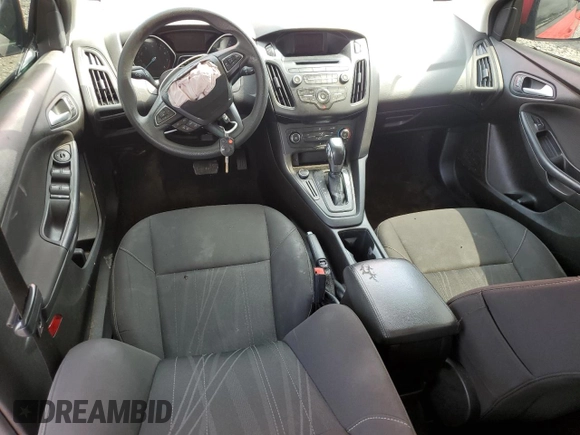 2016 Ford Focus SE with VIN 1FADP3F28GL342818, listed as a Copart auction lot 58412385 with Not provided miles and Salvage title. Bid and sale history available at DreamBid. Image 8.