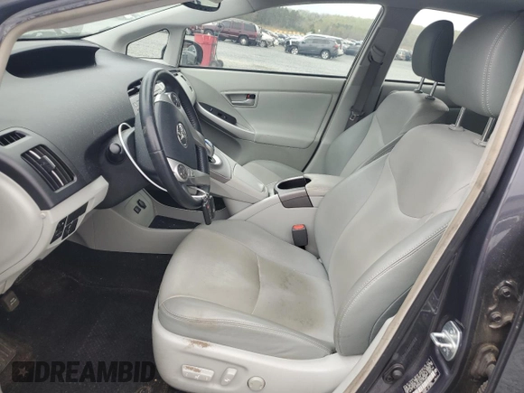 2014 Toyota Prius Four with VIN JTDKN3DU3E1779663, listed as a Copart auction lot 51744355 with 100,677 mi miles and Salvage Title. Bid and sale history available at DreamBid. Image 7.