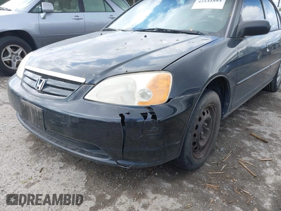 2002 Honda Civic LX with VIN 1HGES16552L060982, listed as a IAAI auction lot 42141884 with 202,659 mi miles and . Bid and sale history available at DreamBid. Image 6.