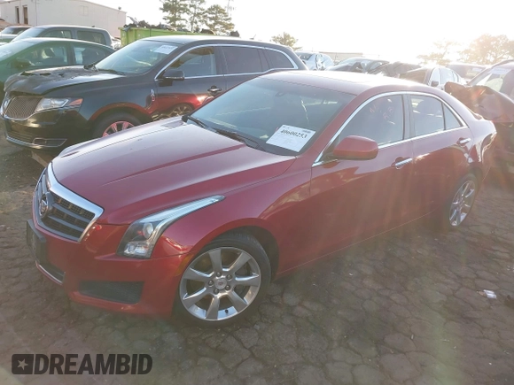 2013 Cadillac ATS with VIN 1G6AG5RX4D0142275, listed as a IAAI auction lot 40600253 with 143,691 mi miles and . Bid and sale history available at DreamBid. Image 2.