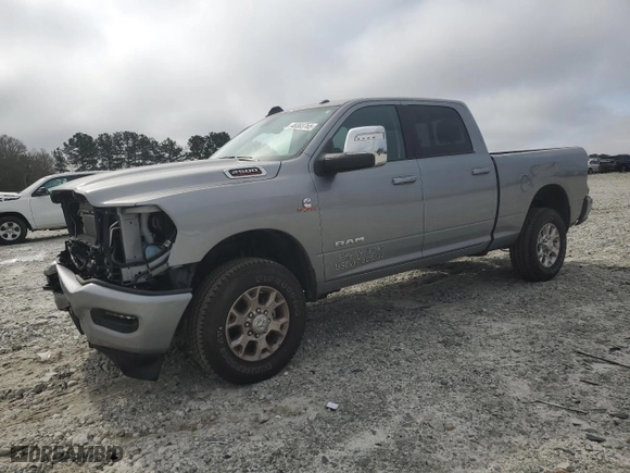 2024 Ram 2500 Laramie with VIN 3C6UR5FL2RG304176, listed as a Copart auction lot 48303765 with 13,573 mi miles and Salvage Title. Bid and sale history available at carsss.com. Image 1.