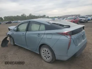2018 Toyota Prius Two z VIN JTDKBRFUXJ3601563, wystawiony jako Copart lot #55681125 z przebiegiem Nie podano mil oraz Szkoda całkowita • Salvage title. Historia ofert i sprzedaży dostępna na DreamBid. Obrazek 2.