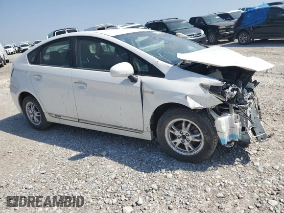 2010 Toyota Prius II with VIN JTDKN3DU6A0213576, listed as a Copart auction lot 89073455 with 202,368 mi miles and Salvage Title. Bid and sale history available at DreamBid. Image 4.