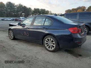 2016 BMW 3 Series 320i xDrive with VIN WBA8E5G59GNU19350, listed as a Copart auction lot 77673294 with 75,697 mi miles and Salvage Title. Bid and sale history available at carsss.com. Image 2.