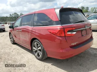 2022 Honda Odyssey Touring z VIN 5FNRL6H88NB001837, wystawiony jako Copart lot #51494635 z przebiegiem 37 695 mil mil oraz Szkoda całkowita • Salvage title. Historia ofert i sprzedaży dostępna na DreamBid. Obrazek 2.