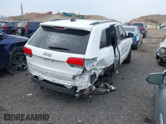 2019 Jeep Grand Cherokee Limited X with VIN 1C4RJFBG3KC831446, listed as a IAAI auction lot 41874908 with 21,407 mi miles and . Bid and sale history available at DreamBid. Image 4.