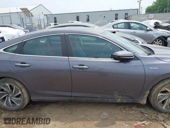 2021 Honda Insight Touring with VIN 19XZE4F97ME001133, listed as a IAAI auction lot 42477281 with 62,394 mi miles and . Bid and sale history available at DreamBid. Image 14.