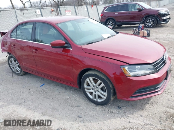 2017 Volkswagen Jetta S with VIN 3VW2B7AJ7HM219448, listed as a IAAI auction lot 41617823 with 88,734 mi miles and . Bid and sale history available at DreamBid. Image 1.